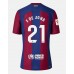 Barcelona Frenkie de Jong #21 Voetbalkleding Thuisshirt 2023-24 Korte Mouwen